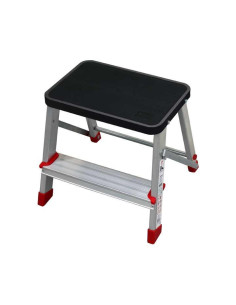 ESCALERA TABURETE PLEGABLE 2 PELDAÑOS