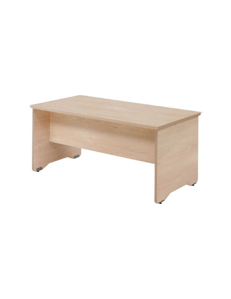 MESA ROCADA SERIE WORK 200x80cm HAYA-BLANCO