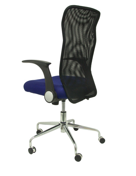 SILLA MINAYA 3D CON BRAZOS MALLA NEGRA