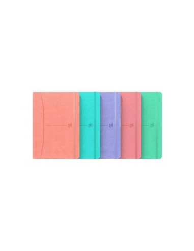 CUADERNO COSIDO OXFORD SIGNATURE A5 LISO PASTEL