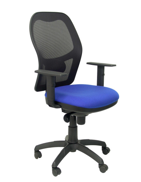 SILLA JORQUERA BALI CON BRAZOS MALLA NEGRA