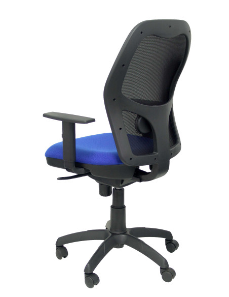 SILLA JORQUERA BALI CON BRAZOS MALLA NEGRA