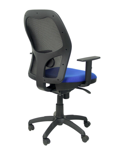 SILLA JORQUERA BALI CON BRAZOS MALLA NEGRA