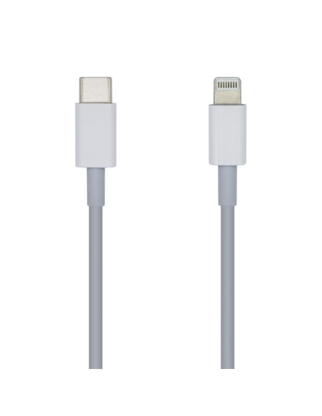 AISENS CABLE-APPLE -USB TYPE C-LIGHTING-2A 2M CARGA RÁPIDA BLANCO