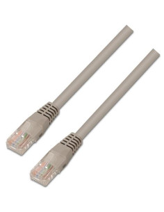 AISENS CABLE DE RED LATIGUILLO RJ45 CAT6 UTP AWG24 GRIS 10M