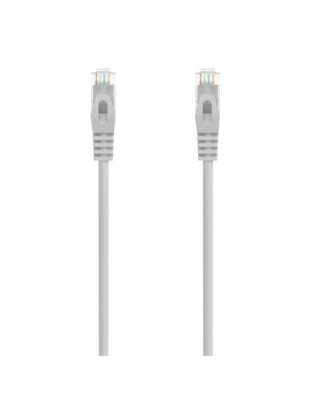 AISENS CABLE DE RED LATIGUILLO RJ45 LSZH CAT6A 500 MHZ UTP AWG24 GRIS 20M