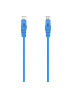 AISENS CABLE DE RED LATIGUILLO RJ45 LSZH CAT6A 500 MHZ UTP AWG24 AZUL 20M