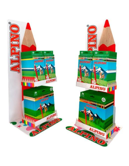 ALPINO EXPOSITOR ESTRELLA CONTENIDO AL010654 AL010658