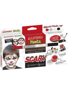 ALPINO MAQUILLAJE LÍQUIDO SCARY ESTUCHE 4U CSURTIDOS