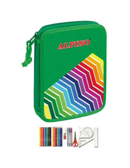 ALPINO PLUMIER PEQUEÑO DOBLE COLORS EN BLÍSTER MATERIAL INCLUÍDO