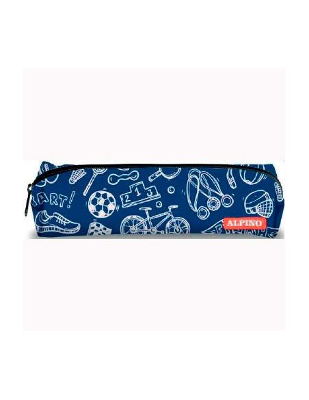 ALPINO ESTUCHE SPORTS 1 CREMALLERA 21X6X5CM MULTICOLOR