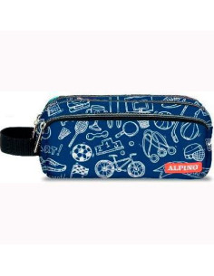ALPINO ESTUCHE SPORTS 3 COMPARTIMENTOS 22X11X35CM MULTICOLOR
