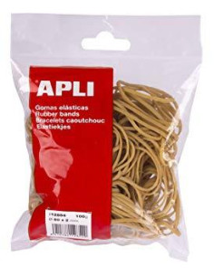APLI GOMA ELÁSTICA MARRÓN CAUCHO 80X2MM 1KG