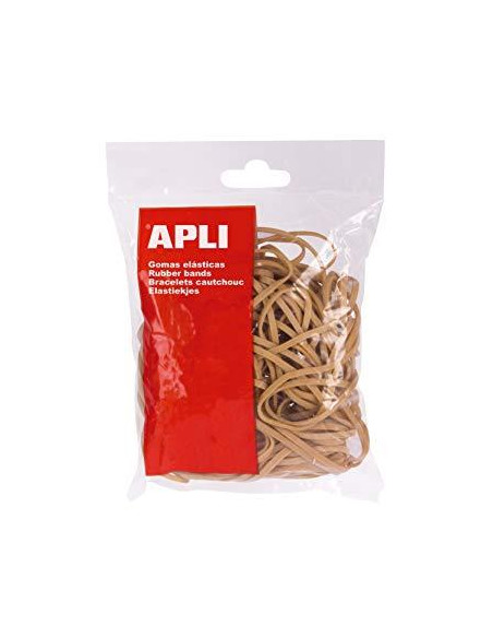 APLI GOMA ELÁSTICA MARRÓN CAUCHO 100X2MM 1KG