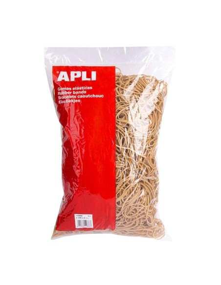 APLI GOMA ELÁSTICA MARRÓN CAUCHO 120X2MM 1KG