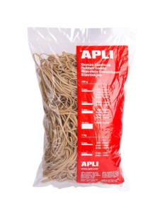 APLI GOMA ELÁSTICA MARRÓN CAUCHO 160X3MM 1KG