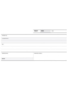 APLI TALONARIO RECIBO 13 APAISADO DUPLICADO A60 210X100MM MICROPERFORADO CATALAN -10U-