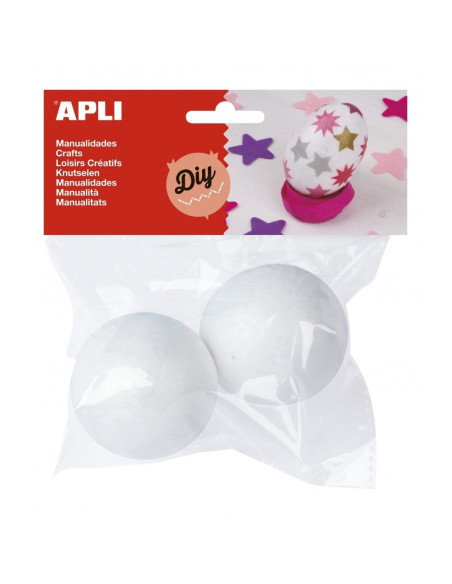 BOLAS POLIESPAN APLI 60 mm BOLSA de 2
