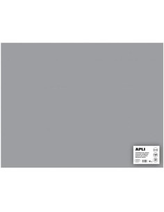 APLI CARTULINA 50X65CM 170GR PACK DE 25H GRIS