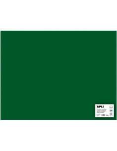 APLI CARTULINA 50X65CM 170GR PACK DE 25H VERDE OSCURO