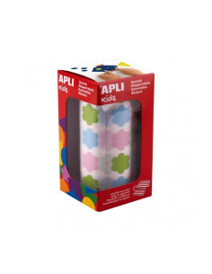 APLI GOMETS FLORES PERMANENTES MULTICOLOR 900U CSURTIDOS PASTEL