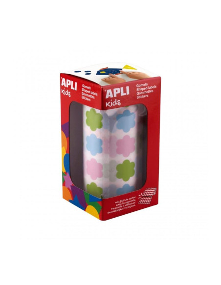 APLI GOMETS FLORES PERMANENTES MULTICOLOR 900U CSURTIDOS PASTEL