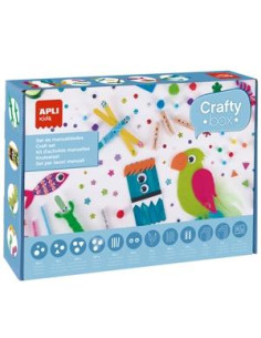 APLI SET DE MANUALIDADES CRAFTY BOX 4 AÑOS