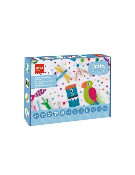 APLI SET DE MANUALIDADES CRAFTY BOX 4 AÑOS