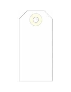 APLI ETIQUETAS COLGANTES CARANDELA 100X51MM CAJA DE 1000 CREMA