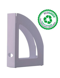 ARCHIVO 2000 CAJETÍN ECOGREEN LOMO OLLAO 80MM 250X80X320MM RECICLADO MALVA PASTEL