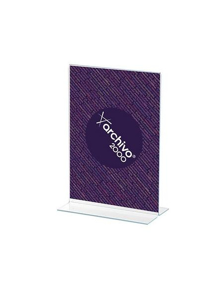 ARCHIVO 2000 EXPOSITOR SOBREMESA EN FORMA DE T DIN A3 VERTICAL 115X300X425 MM