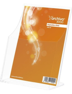 ARCHIVO 2000 PORTAFOLLETOS SOBREMESA ARCHIVO 2000 PREMIUM ESPESOR 3 MM DIN A5 VERTICAL 95X160X210 MM
