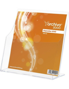 ARCHIVO 2000 PORTAFOLLETOS SOBREMESA ARCHIVO 2000 PREMIUM ESPESOR 3 MM DIN A4 VERTICAL 120X220X230 MM
