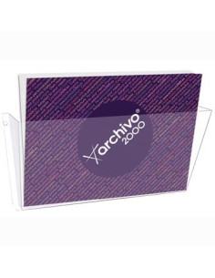 ARCHIVO 2000 PORTADOCUMENTOS MURAL CON 1 COMPARTIMENTO DIN A4 HORIZONTAL 80X365X180 MM