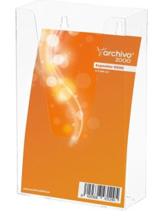 ARCHIVO 2000 PORTAFOLLETOS MURAL ARCHIVO 2000 PREMIUM ESPESOR 3 MM 13 DIN A4 VERTICAL 45X115X180 MM