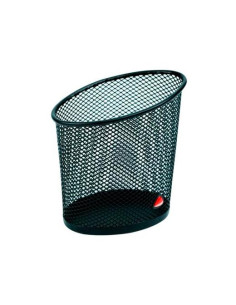 ARCHIVO 2000 PORTALÁPICES DE REJILLA MESH ALBA GRAN CAPACIDAD 105X70X105 MM NEGRO