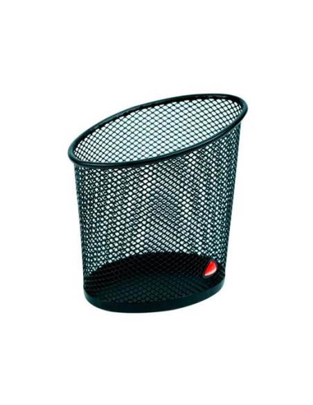 ARCHIVO 2000 PORTALÁPICES DE REJILLA MESH ALBA GRAN CAPACIDAD 105X70X105 MM NEGRO