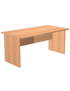 ARTEXPORT MESA ESCRITORIO PRESTO 140 CON PATAS PANEL LATERALES TABLERO DE 22MM HAYA