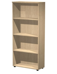 ARTEXPORT ESTANTERÍA ALTA PRESTO ABIERTA 3 ESTANTES 22MM CON TRASERA ROBLE