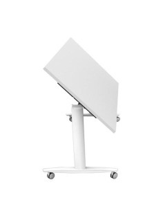 ARTEXPORT MESA MULTIFUNCIONAL TAXI 140 PATAS DE METAL CON RUEDAS Y TAPA ABATIBLE DE 25MM BLANCO