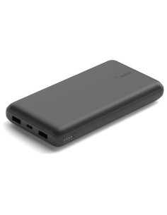 BELKIN CARGADOR POWER BANK QI 20K MAH 2USB-A 1 USB-C NEGRO