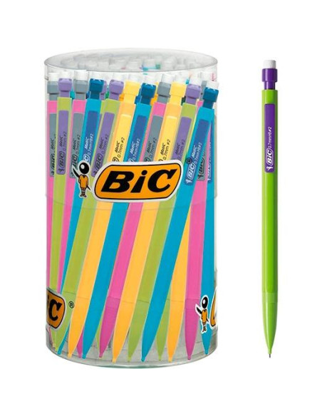 BIC PORTAMINAS MATIC FUN 07 BOTE EXPOSITOR 60 UD CSURTIDOS