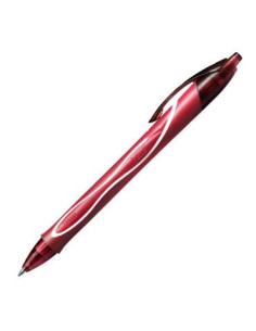 BIC BOLÍGRAFO TINTA DE GEL RETRÁCTIL GEL-OCITY QUICK DRY ROJO