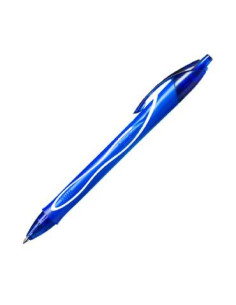 BIC BOLÍGRAFO TINTA DE GEL RETRÁCTIL GEL-OCITY QUICK DRY AZUL