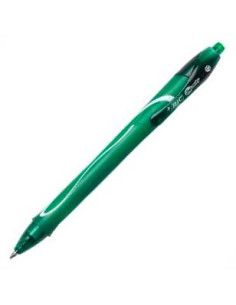 BIC BOLÍGRAFO TINTA DE GEL RETRÁCTIL GEL-OCITY QUICK DRY VERDE