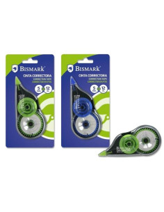 BISMARK CINTA CORRECTORA 5MMX12M BLISTER
