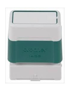 BROTHER MONTURA DE SELLO VERDE DE 14MMX38MM UNIDAD