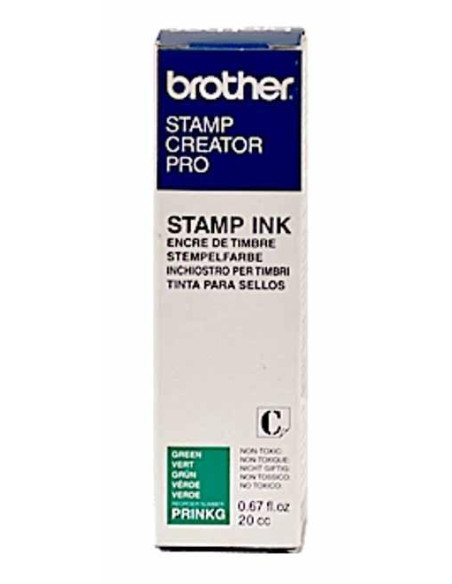 BROTHER TINTA PARA REENTINTADO VERDE 20CC UNIDAD