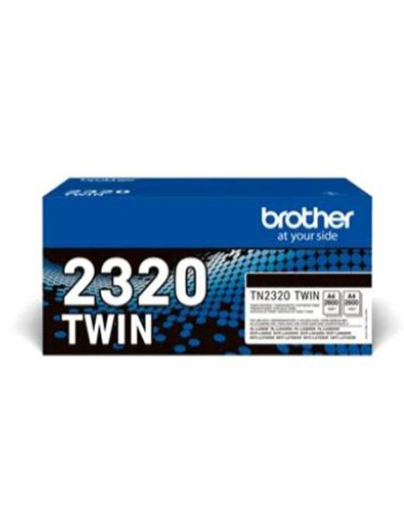 BROTHER TONER NEGRO HL-L2300DL2340DWL2360DNL2365DW - DCP-L2500DL2520DW - MFC-L2700DWL2720DWL2740DW - PACK 2