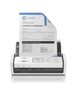 BROTHER ESCANER SOBREMESA DOBLE CARA TARJETA RED Y WIFI ADS1800W